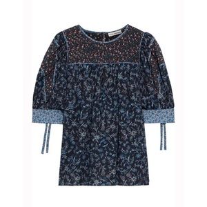NEW ULLA JOHNSON STELLA PINTUCKED TOP